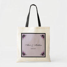 Sac fourre-tout à fleur de clématite