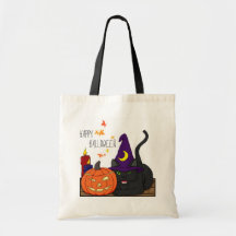 Sac fourre-tout à Halloween Kitty