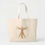 Sac fourre-tout à homme de da Vinci Vitruvian