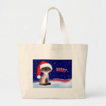 Sac fourre-tout à Kitty de Noël