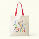 Sac fourre-tout à notes musicales - multi sacs