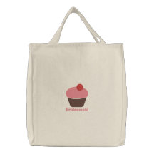 Sac fourre-tout à petit gâteau brodé par demoisell