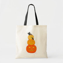 Sac fourre-tout à pile de citrouille
