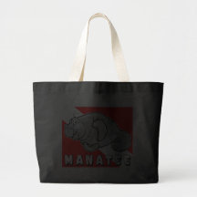 Sac fourre-tout à plongeur de lamantin d'ami