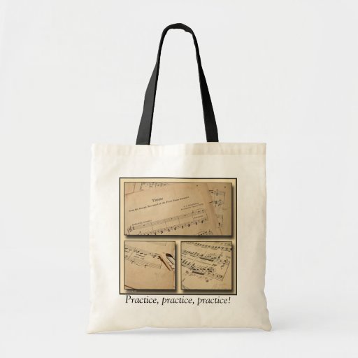 Sac fourre-tout à pratique en matière de musique d