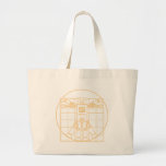 Sac fourre-tout à robot de da Vinci Vitruvian