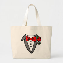 Sac fourre-tout à smoking de mariage