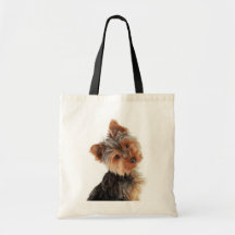 Sac fourre - tout à toile de Yorkies Yorkshire Ter