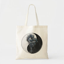 Sac fourre-tout chinois à dragon de Yin Yang