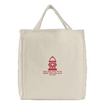 Sac fourre-tout drôle à citation de bouche d'incen