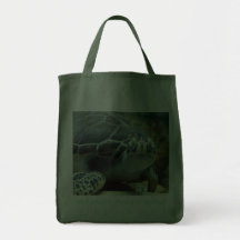 Sac fourre-tout drôle à épicerie de tortue