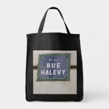 sac fourre-tout halevy de Paris de rue