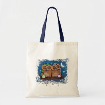 Sac fourre-tout mignon à hiboux de sommeil