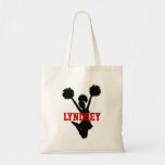Sac fourre-tout noir et rouge fait sur commande à 