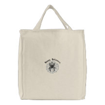 Sac fourre-tout personnalisable à toile d'araignée