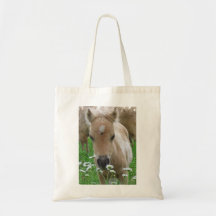 Sac fourre-tout sentant à marguerites de poulain