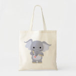 Sac heureux d'éléphant de bande dessinée sacs