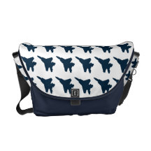 Sac messenger à avion de chasse besaces