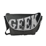 Sac messenger à concepteur de technicien de geek besaces