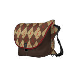 Sac messenger à crème et à chocolat besace