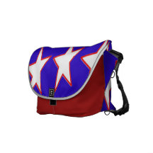 Sac messenger à drapeau américain besace