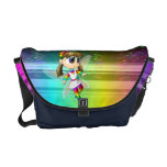 Sac messenger à fée d'arc-en-ciel besace