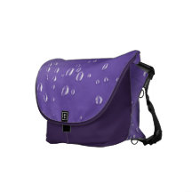 Sac messenger à gouttes de pluie sacoche