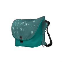 Sac messenger à gouttes de pluie sacoches