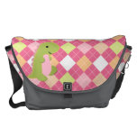 Sac messenger à impression de motif besaces