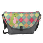 Sac messenger à impression de motif besaces