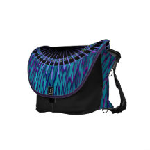 Sac messenger à médaillon besace