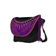 Sac messenger à médaillon besace
