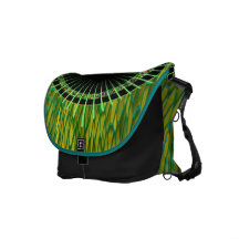 Sac messenger à médaillon besaces