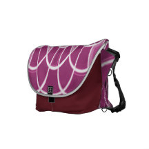 Sac messenger à motif besace