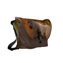 Sac messenger à photo de gorille de Silverback Sacoches