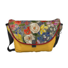 Sac messenger "à pot de la cachette de Lauren" Besace