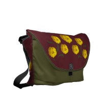 Sac messenger à renoncules besaces