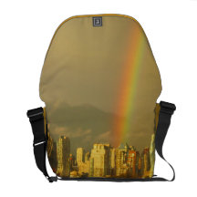 Sac messenger à Rickshaw d'arc-en-ciel de Vancouve Sacoches