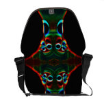 Sac messenger à Rickshaw d'art de symétrie Besaces