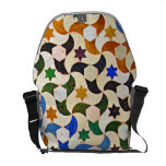 Sac messenger à Rickshaw d'art de tuile d'Alhambra Besace