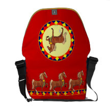 Sac messenger à Rickshaw de champion de Saddlebred Besace