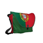 Sac messenger à Rickshaw de drapeau du Portugal Sacoches
