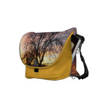 Sac messenger à Rickshaw de lever de soleil Sacoche