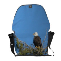 Sac messenger à Rickshaw d'Eagle chauve Sacoches