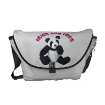 Sac messenger à Rickshaw d'étreinte de panda Besace