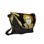 Sac messenger à visage d'ange besace