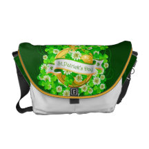 Sac messenger au jour 22 de St Patrick Besace