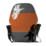 Sac messenger Brown à roche de guitare Besace