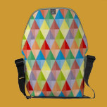 Sac messenger coloré à formes et à motifs sacs messenger