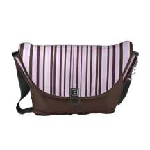 Sac messenger coloré à rayures besaces